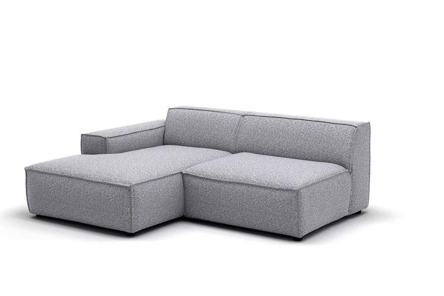 Model MODULARIS NB (niski bok) - Modularis NB longchair lewy + sofa 1,5 osobowa